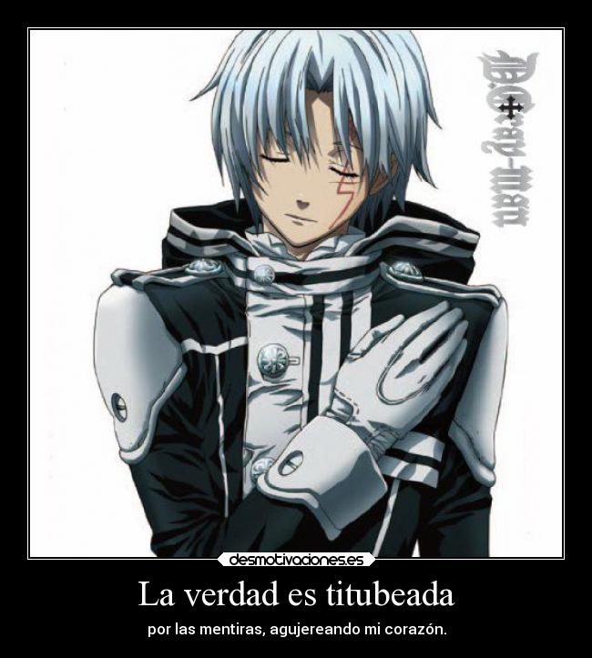 La verdad es titubeada - por las mentiras, agujereando mi corazón.