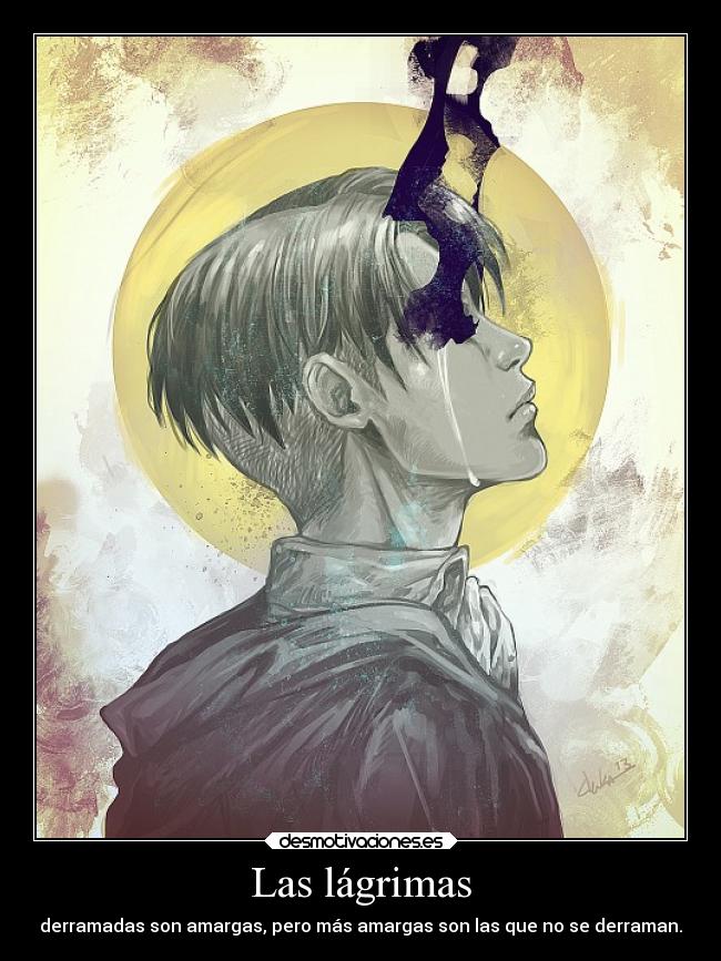 carteles anime shingeki kyojin rivaille levi desmotivaciones