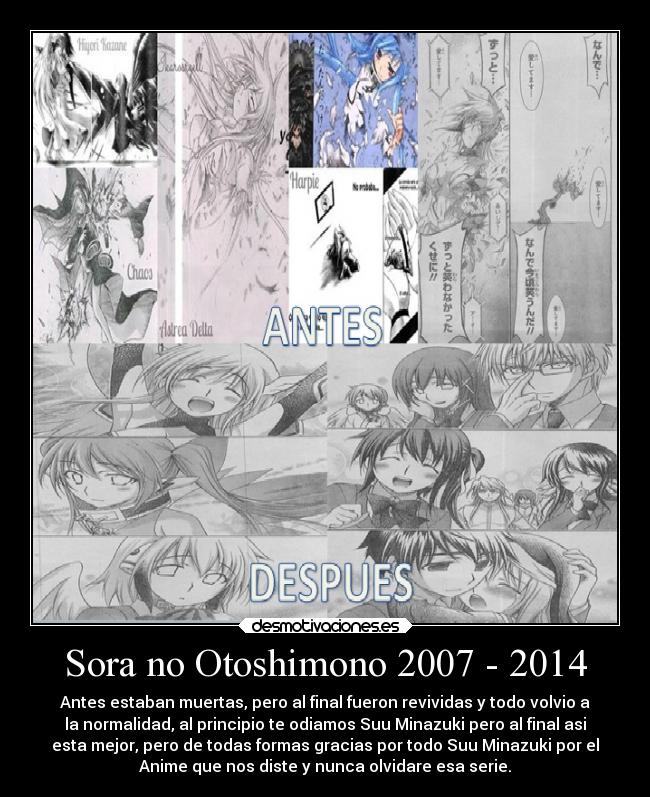 Sora no Otoshimono 2007 - 2014 -