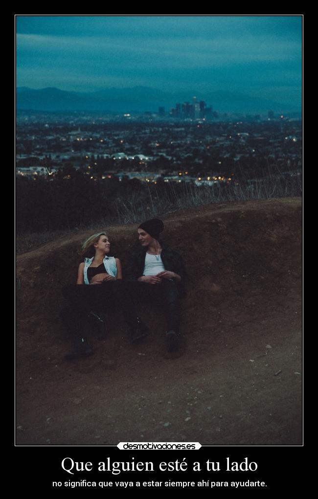 Que alguien esté a tu lado - 