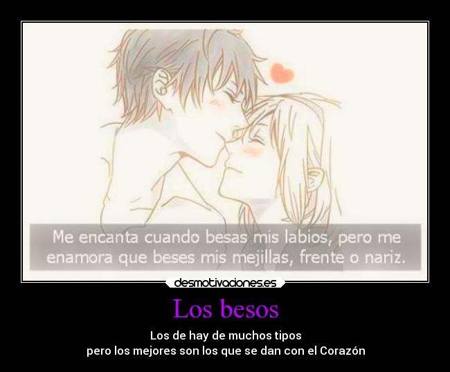 carteles besos amor desmotivaciones