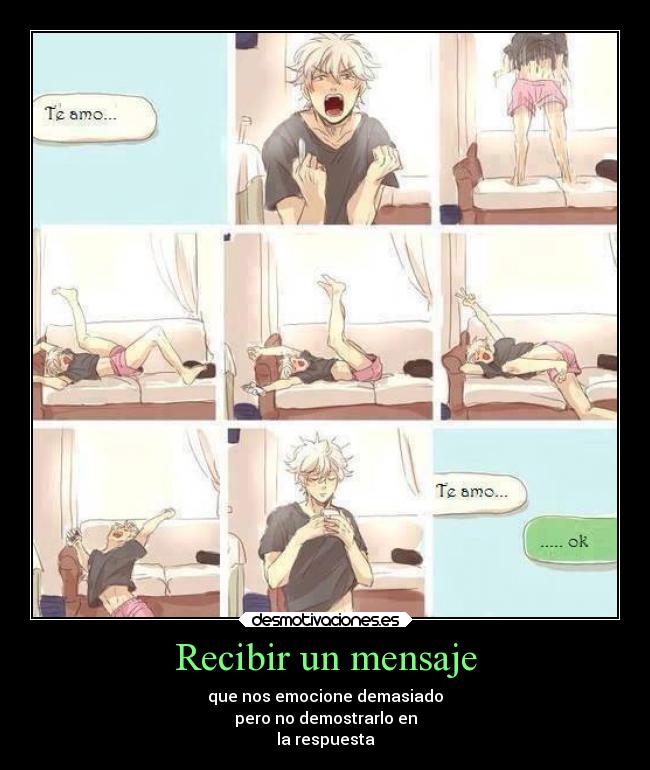 Recibir un mensaje -