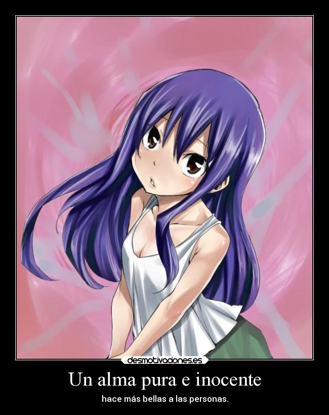 carteles alma alma amor anime raptorhunters harukaze manga otaku fairy tail love belleza inocencia wendy marvell desmotivaciones