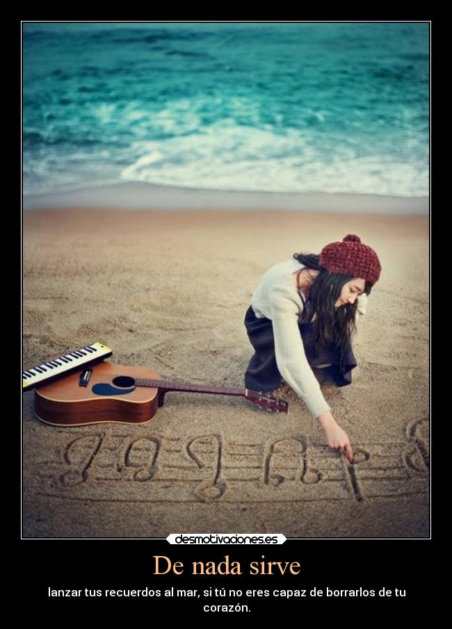 De nada sirve - 