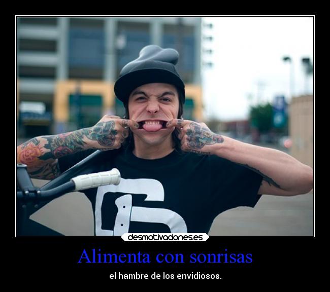 Alimenta con sonrisas -