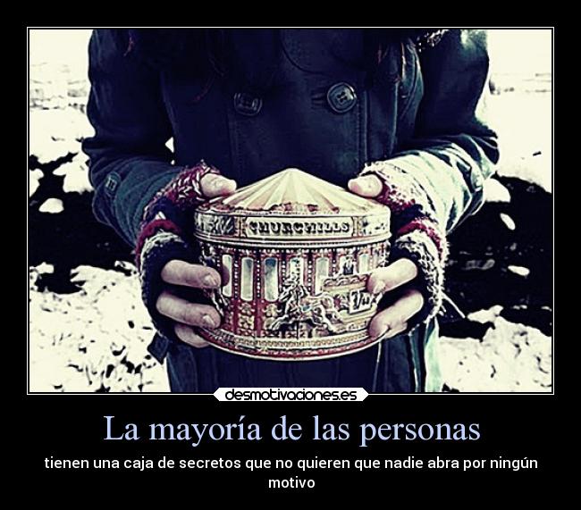 La mayoría de las personas -