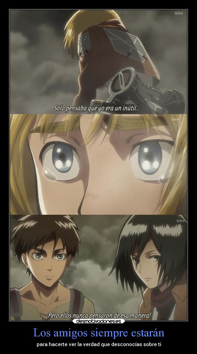 Los amigos siempre estarán -