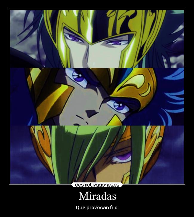 Miradas - Que provocan frío.