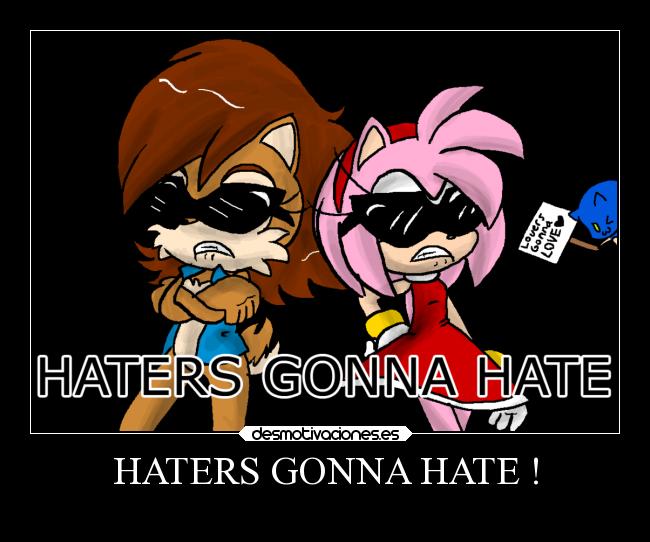 HATERS GONNA HATE ! -