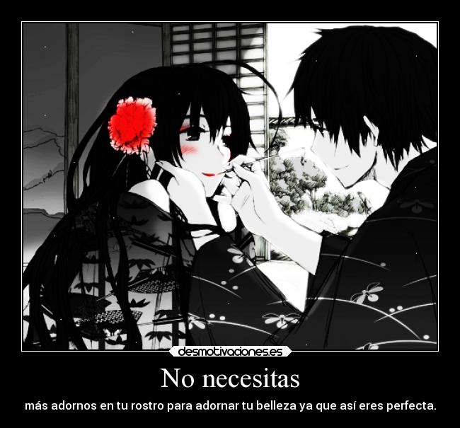 No necesitas -