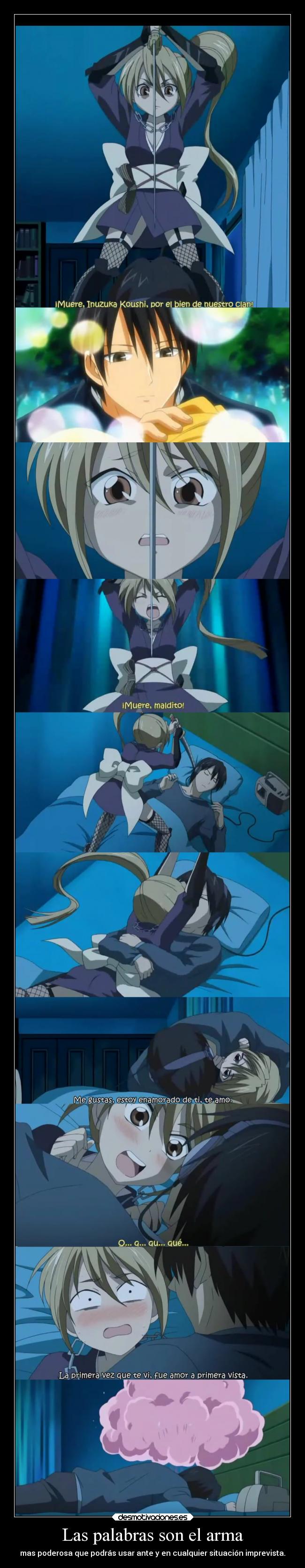 Las palabras son el arma -