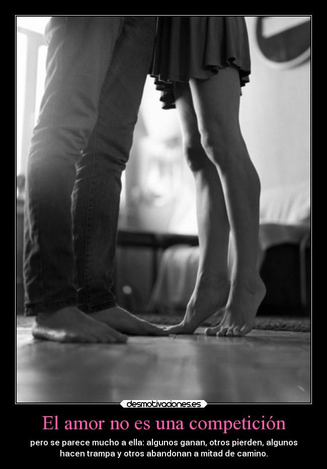 El amor no es una competición - 