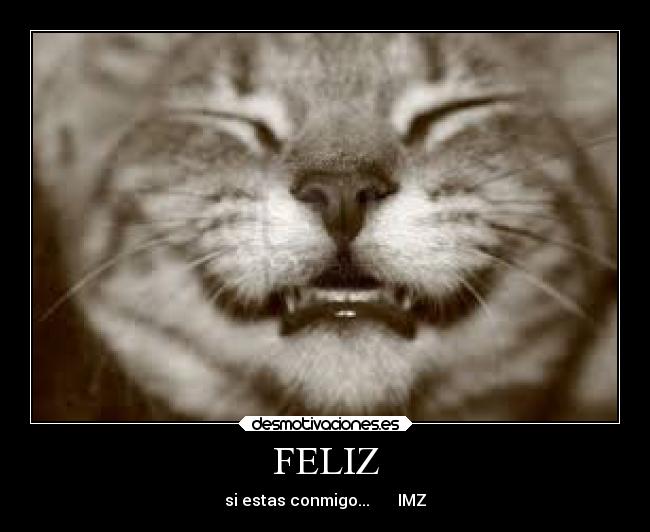 FELIZ - si estas conmigo...       IMZ