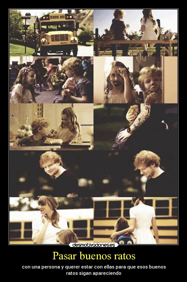 Pasar buenos ratos -