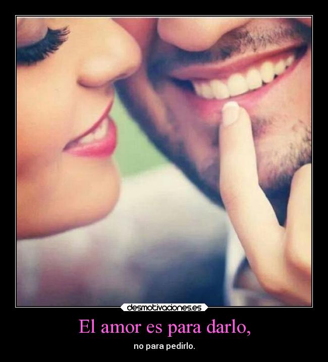 carteles amor amor desmotivaciones