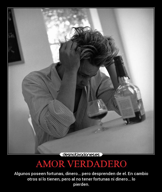 carteles amor dinero amor desmotivaciones