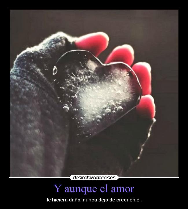 Y aunque el amor - 