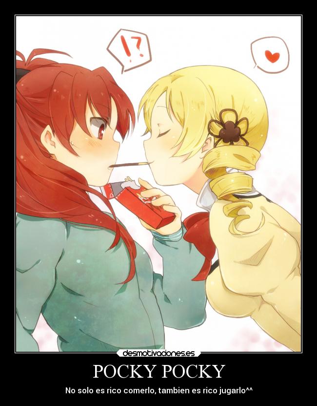 POCKY POCKY - No solo es rico comerlo, tambien es rico jugarlo^^