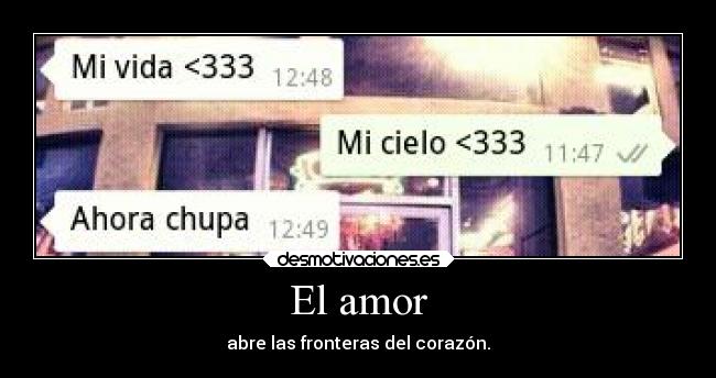 El amor - 