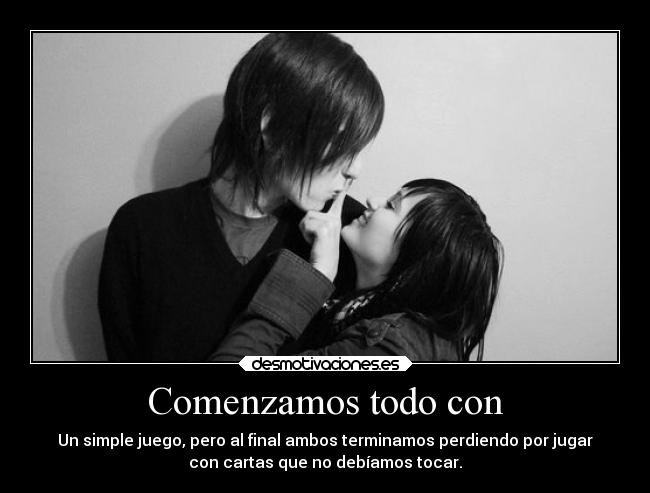 Comenzamos todo con -