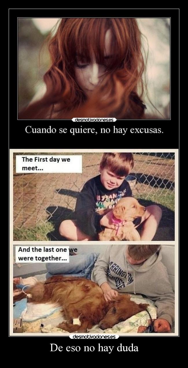 De eso no hay duda -