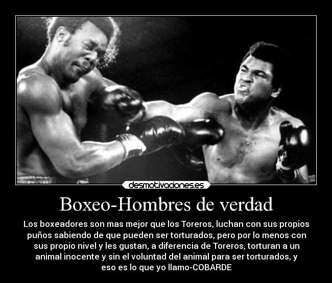 Boxeo-Hombres de verdad -