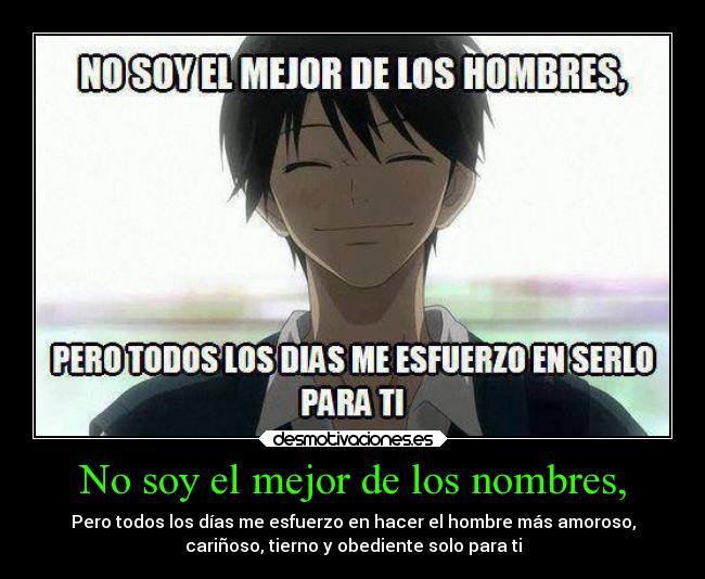 carteles anime amor desmotivaciones