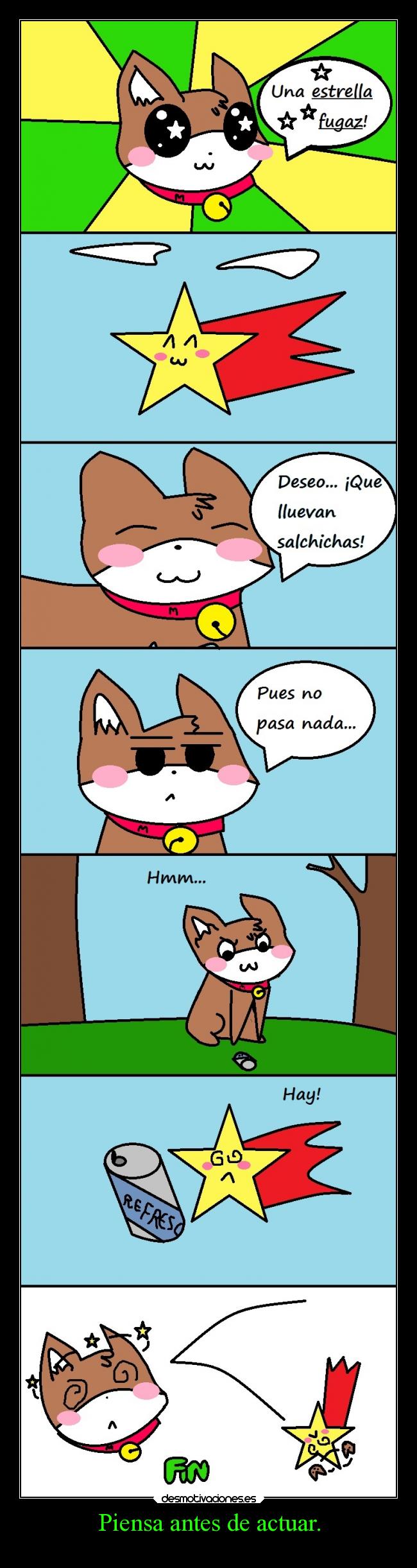 carteles anime animales alegria graciosas humor mimicat primer episodio1 mimisweet wee love paint estrellas desmotivaciones