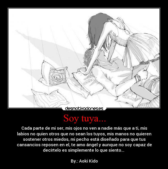 Soy tuya... - 