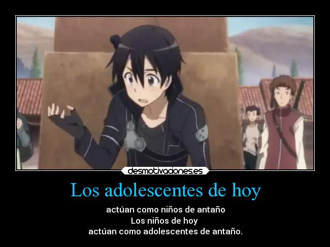 Los adolescentes de hoy - 