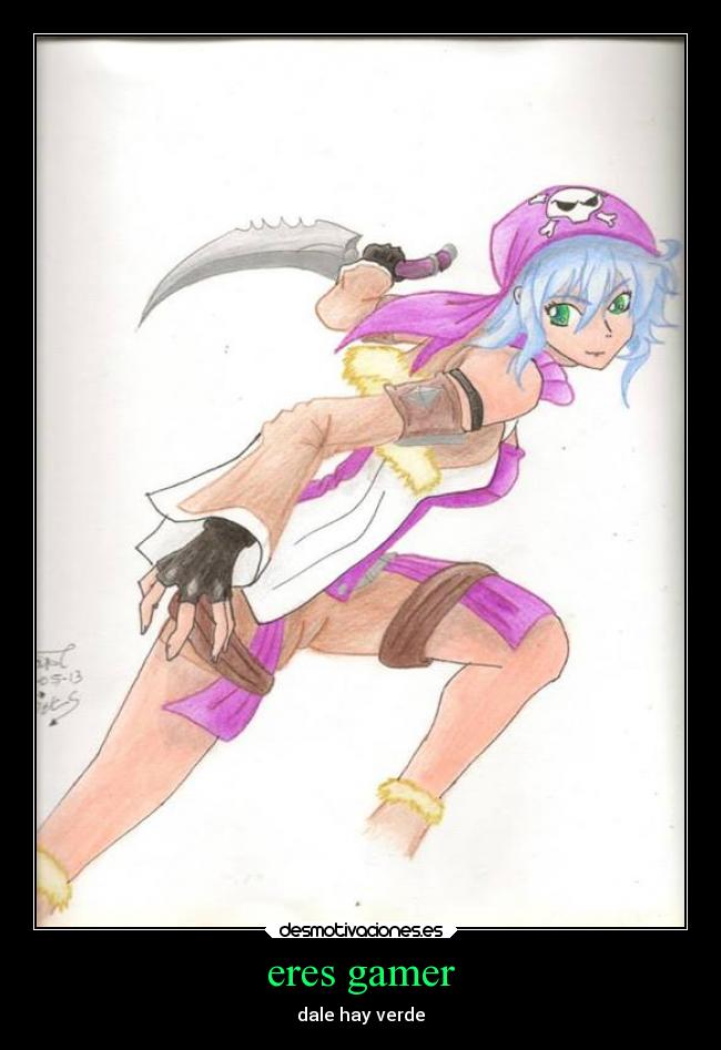 eres gamer - dale hay verde