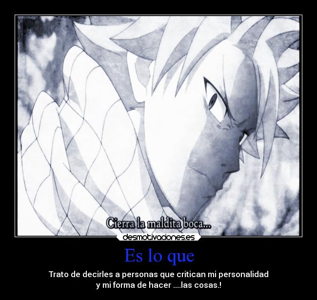 carteles anime desmotivaciones