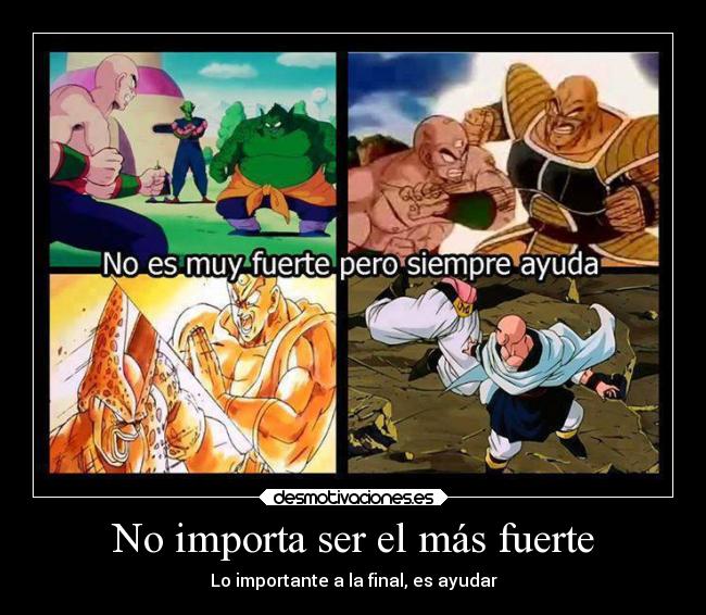 carteles anime dragon ball tien shin han desmotivaciones