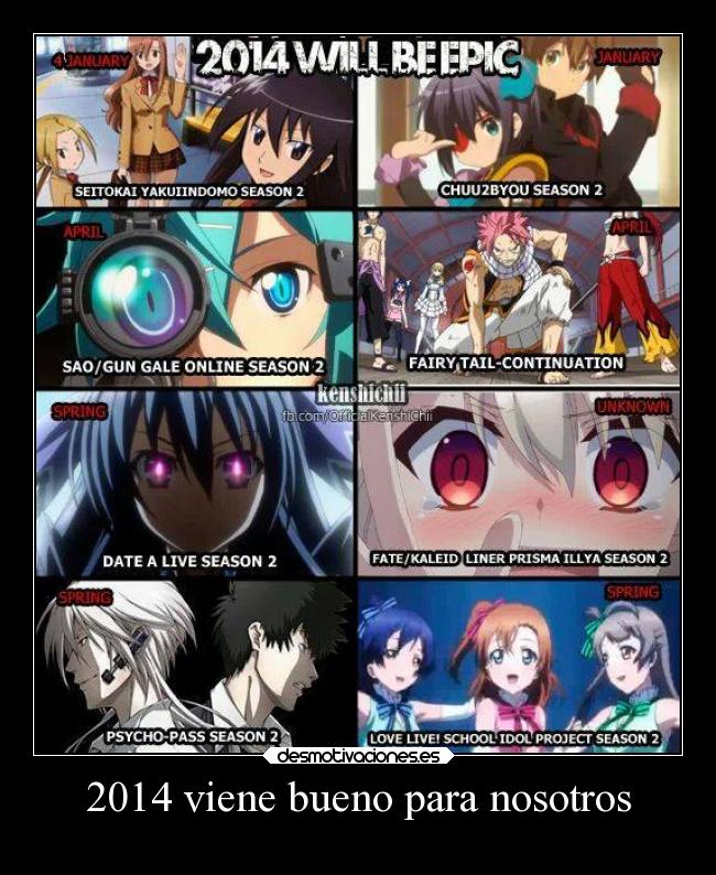 2014 viene bueno para nosotros - 