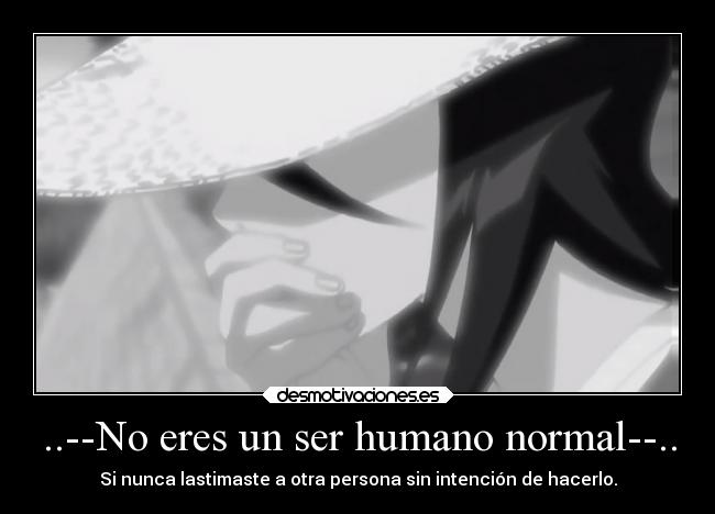 carteles anime manga otaku cosplay persona ser humano normal nunca intencion hacerlo desmotivaciones
