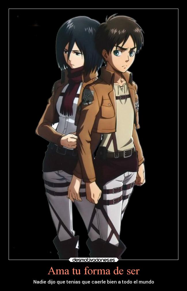 Ama tu forma de ser - Nadie dijo que tenias que caerle bien a todo el mundo