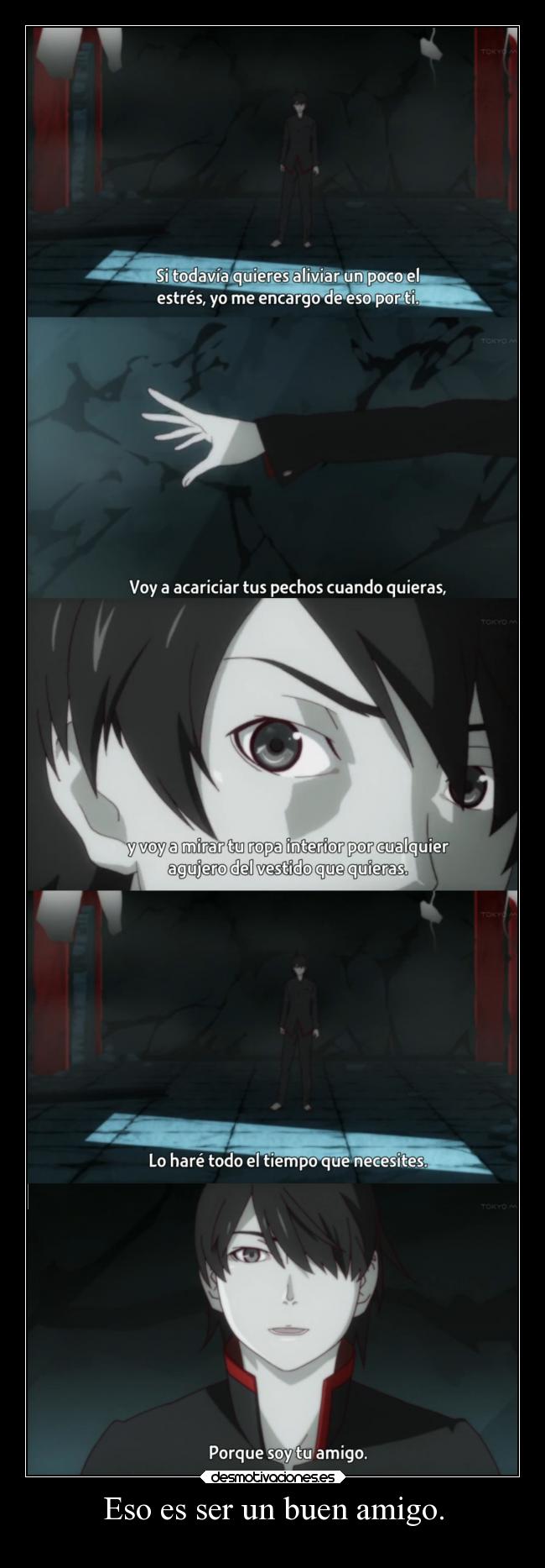 carteles anime nekomonogatari araragi aprovechado doni anotherpikachubrigade desmotivaciones