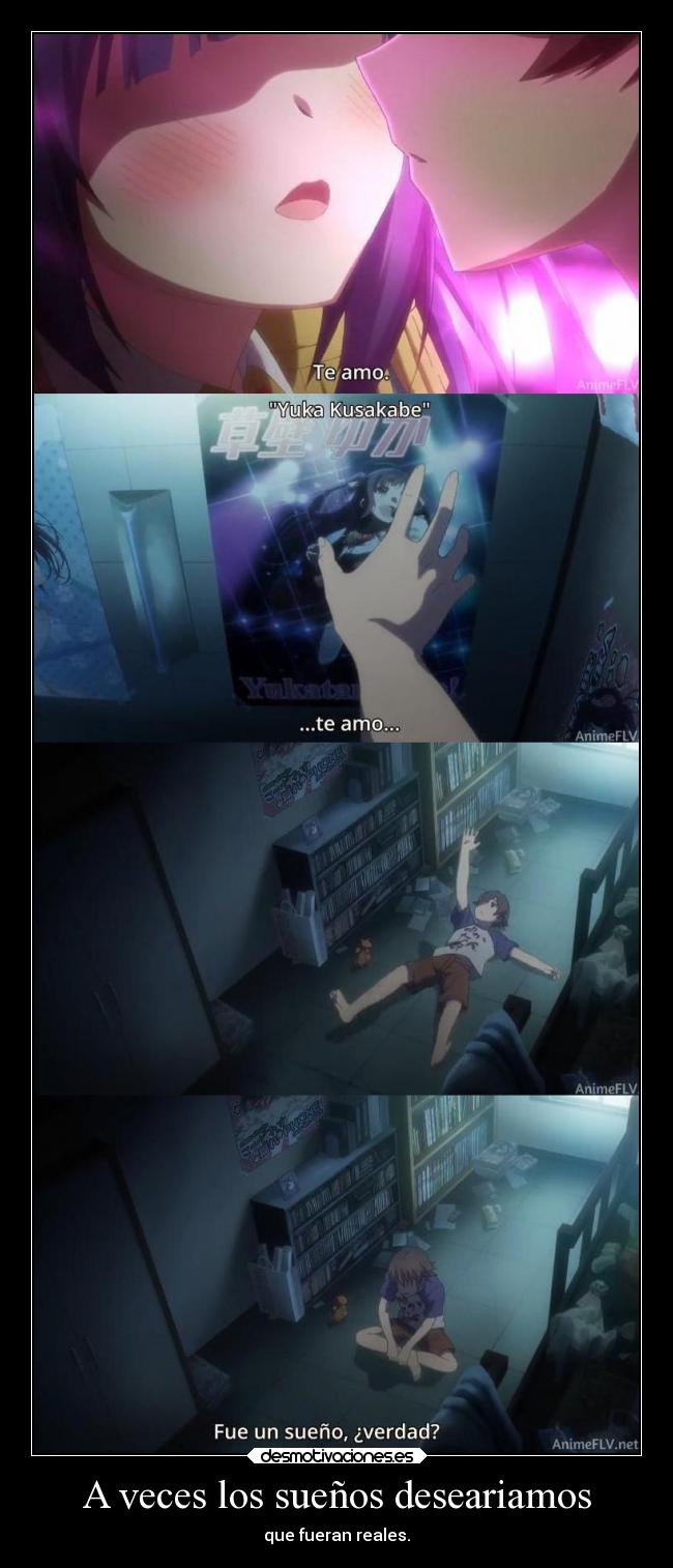 carteles anime nourin desmotivaciones