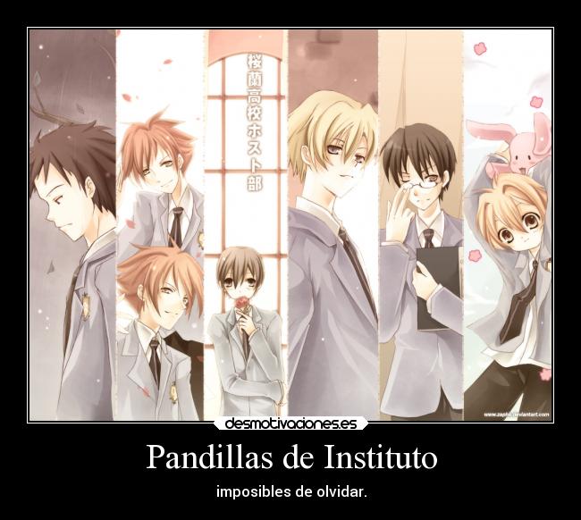 Pandillas de Instituto - imposibles de olvidar.