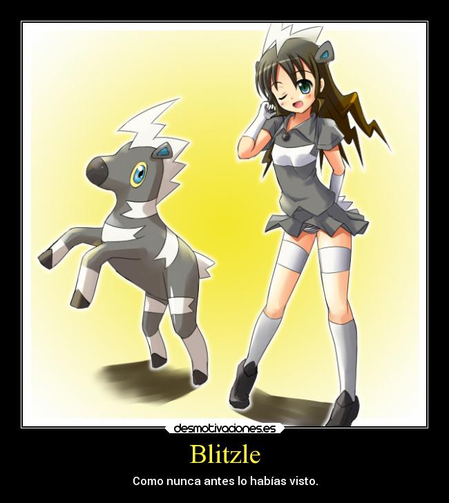 carteles anime pokemon otaku devilbrigade blitzle cosplay hemorragia nasal pervertido ecchi electrico kawaii desmotivaciones