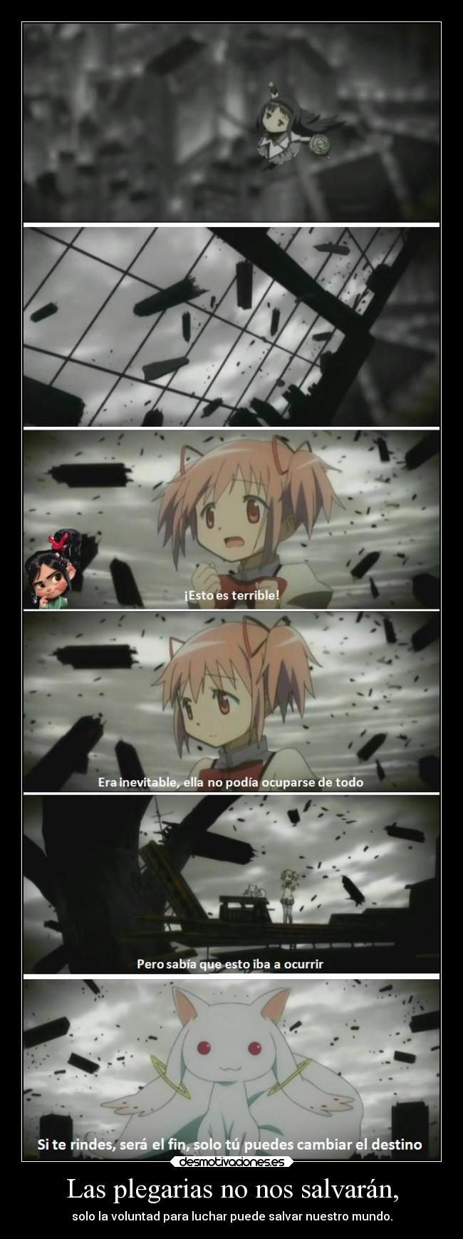 Las plegarias no nos salvarán, - 