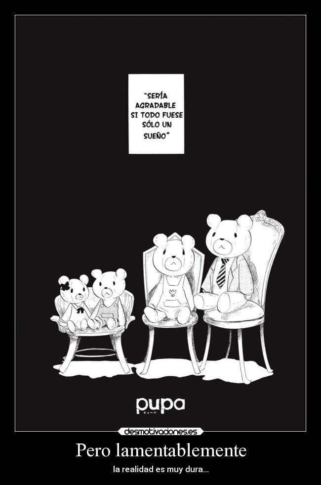 carteles anime pupa desmotivaciones