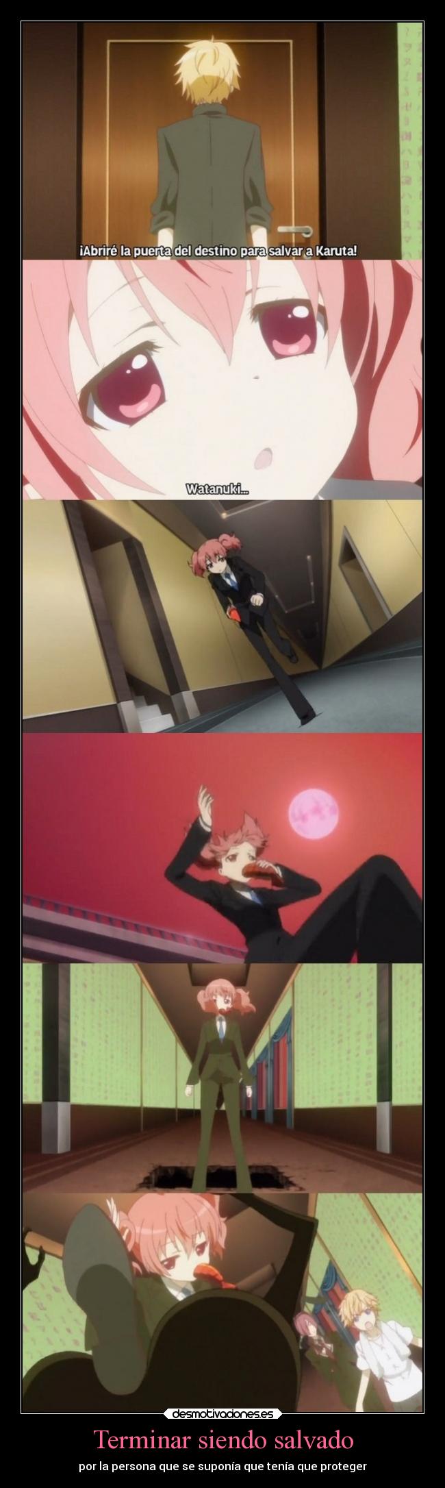 Terminar siendo salvado - 