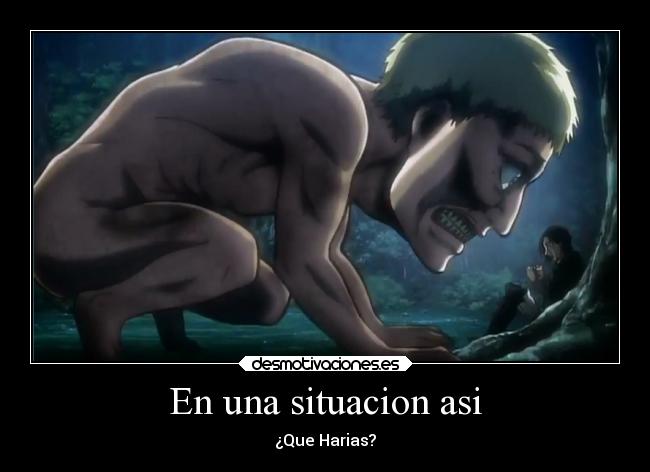 carteles anime shingeki kyojin desmotivaciones