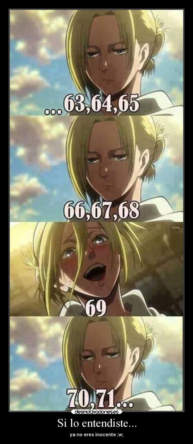 Si lo entendiste... - ya no eres inocente ;w;