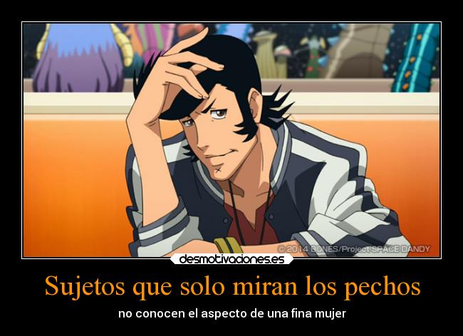 Sujetos que solo miran los pechos -