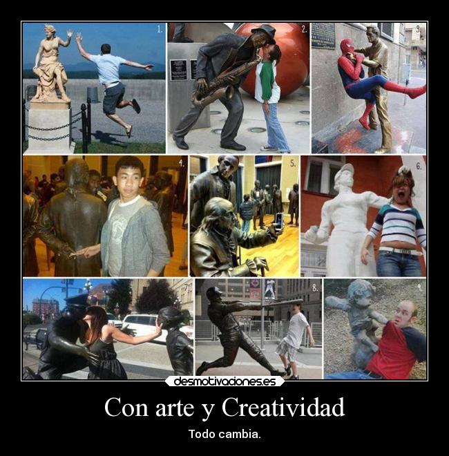 Con arte y Creatividad - Todo cambia.