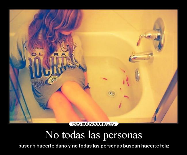No todas las personas -