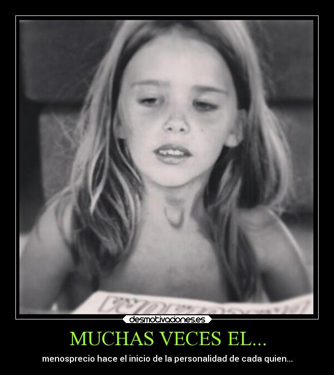 MUCHAS VECES EL... - 