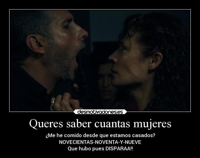 Queres saber cuantas mujeres - 